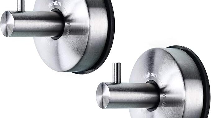 A Masterclass in Tool-Free Organization: A Comprehensive Review of YOHOM Stainless Steel Vacuum Suction Cup Holders